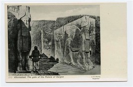  Khorsebad The Gate of the Palace of Sargon Postcard Baghdad Iraq by J S... - £14.03 GBP