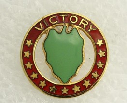 Vintage Military Us Dui Pin 24th Infantry Division Ncbu Victory V-21 Vanguard Ny - £7.28 GBP