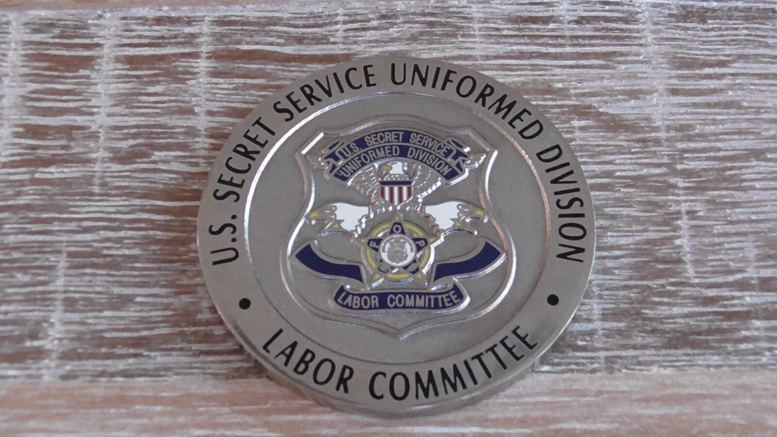 USSS Uniformed Division Labor Committee Challenge Coin #386Y - $38.60
