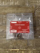 Fancy Craft Plastic Star Christmas Ornaments 4 Piece - $11.76