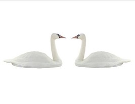 Pond H2o&#39;s Plastic Floating Full Sized White Mute Swan Decoy | Value 2 Pack - $129.64