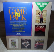 IBM The Software Toolworks Game Pack III 3.5&quot; 5 Game Combo Accolade Inc 1992 NIP - £31.85 GBP