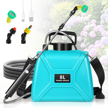 2 Gallon Electric Garden Sprayer, Upgrade Battery Powered Sprayer with 3 Mist No - £44.87 GBP