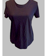 Banana Republic LADY&#39;S TOP  Black Signature T-Shirt Crew Neck Short Slee... - €13,09 EUR
