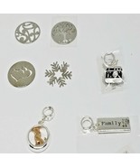 Davinci Charms Locket Camera Dog Family Heart Tree Snowflake  Lot of of 7 - $21.00