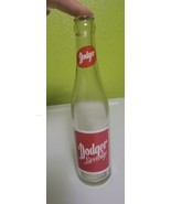 Rare Vintage Antique Soda Pop Glass Bottle Dodger Beverage Iowa Missouri  - £23.11 GBP