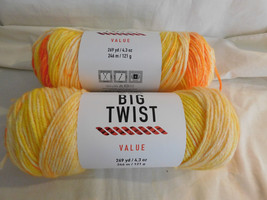 Big Twist Value lot of 2 Sunrise Ombre Dye Lot mixed - £7.83 GBP