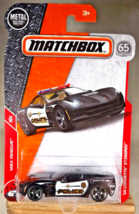 2017 Matchbox 62/125 MBX Rescue 10/30 &#39;14 Corvette Stingray Black w/DrkChrome5Sp - £9.38 GBP