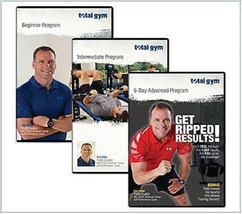 Total Gym Workout Series THREE DVDs - $39.98