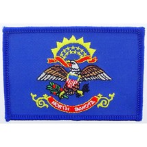 North Dakota State Flag Patch 2 1/2&quot; x 3 1/2&quot; - £6.76 GBP