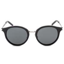 Saint Laurent Black Round Sunglasses SL 57 002 49 - £174.00 GBP