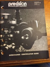 1984 Precision Universal Joint Interchange &amp; Identification Guide P/N&#39;s 169 - £14.56 GBP