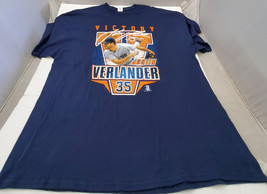 Justin Verlander Victory Men’s Blue Shirt Size 2XL - £3.95 GBP