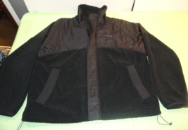Under Armour Jacket Mens Black Loose Fit COLD WEATHER Fleece  XL - $39.14