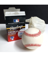 Rawlings Official American League Game Baseball Budig ROA c1999 New In B... - $24.99