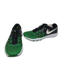 NOWB Nike Train Speed 4 AMP Oregon Ducks Black Green Shoes 844102-301 Si... - £135.84 GBP