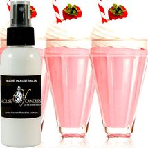 Strawberry Milkshake Room Air Freshener Spray, Linen Pillow Mist Fragrance - £10.37 GBP+