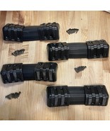 Crate Guitar Amp Cabinet Corner Bumpers Replacement Parts FULL Set W Scr... - $352.49 MXN