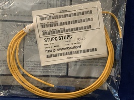 Corning 1F SFC STUPC / STUPC, ID 616101R3131002M, FIBER OPTIC CABLE Syst... - $7.59