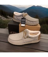 Hey Dude Wally Herringbone Grey | Men’s Shoes | Men&#39;s Slip on Loafers Si... - $37.99