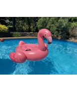 Intex Flamingo Inflatable Ride-On, 56&quot; X 54&quot; X 38&quot; Pool Float~Raft~Toy - £14.47 GBP