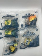 2015 McDonalds Kids Happy Meal Toys Minions Lot of 5 Despicable Me 2,5,7,10 - £8.74 GBP