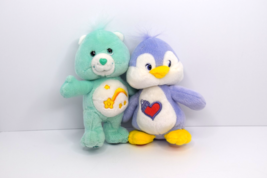 Care Bear Cousins Wish Bear Cozy Heart Penguin Duo Attached Cuddle Pair ... - $272.22 MXN