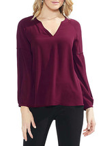 NEW VINCE CAMUTO DARK RED CAREER BLOUSE SIZE M  SIZE XL $79 - $39.99+