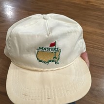 Vintage 80’s 90’s The Masters Golf Tournament Derby Strapback Rope Bill ... - £18.79 GBP