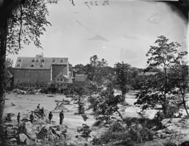 Mill Appomattox River Union Soldiers Petersburg Virginia 8x10 US Civil War Photo - £6.88 GBP
