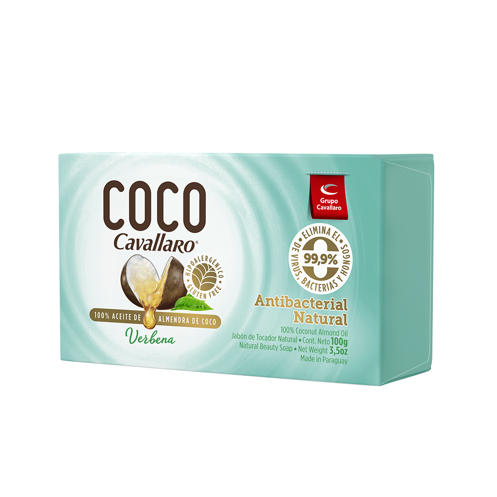 Natural Beauty Soap -Coco Cavallaro -100% Vegetal Coconut Soap Oil 3.5oz... - $3.99