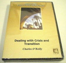 Dealing With Crisis &amp; Transition Stanford Executive Briefings (O&#39;reilly) New Dvd - $22.99