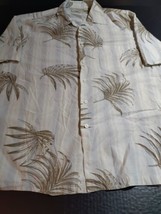 Vtg Caribbean Blues Hawaiian Shirt Button Up 100% Cotton Men&#39;s XLarge - £8.64 GBP
