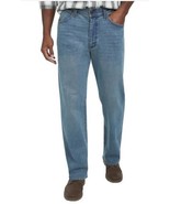 Wrangler Mens Jeans Blue Stretch 5-Pocket Straight Leg Heavyweight Relax... - $72.99 CAD