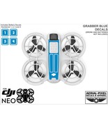 DJI Neo Racing Stripes With Battery Decals Number #1-4 - $189.11 MXN