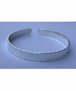 Hammered Bangle, Handmade Hammered Bangle, Solid Sterling Silver Bangle,... - $1,131.73 MXN