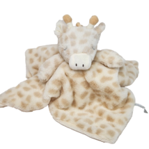 Kellytoy Baby Creme Giraffe Security Blanket Stuffed Animal Plush Rattle Soft - £28.93 GBP