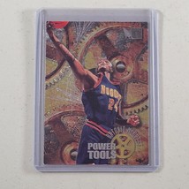 Antonio McDyess Card 8 Of 10 Denver Nuggets 1996-1997 Fleer Metal Power ... - $9.00