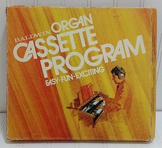 BALDWIN Organ Cassette Learning Tapes &amp; Background Music Set in Box Training Kit - £43.04 GBP