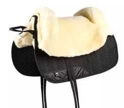 Western Bareback Sheepskin Pad Natural - £344.84 GBP