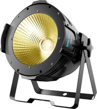 Warm White And Cool White Cob Par Light Led Stage Spotlight Dmx Dj Lights Par - £101.64 GBP