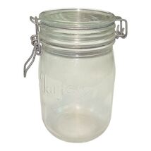 Le Parfait Super Jar 7" Tall Wire Bail Glass Canister France 3.5" Base V... - €8,51 EUR Le Parfait Super Jar 7" Tall Wire Bail Glass Canister France 3.5" Base V... - €8,51 EUR