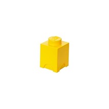 Lego Storage Brick 1 Yellow  - $30.00