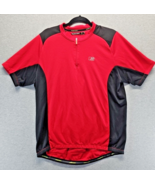 Nishiki Red Black Cycling Shirt Size XL (1s3) - $12.62