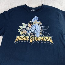 Rogue Stormers Mens T-Shirt Size Large Cotton Black Fantasy Video Game EUC - $10.95