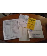 000 Frigidaire Top Mount Fridge Owners Manual Registration Cards Energy ... - £6.31 GBP