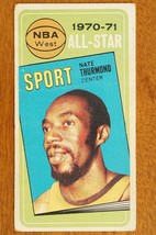 Vintage 1970-71 TOPPS #111 Nate Thurmond All Star Basketball Card - £6.64 GBP