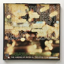 Broadway&#39;s Greatest Musicals 1926-1966 Doulbe LP Vinyl Record Album - £22.77 GBP