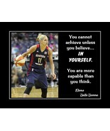 Inspirational Delle Donne Basketball Motivation Quote Poster Print Wall ... - £17.32 GBP+