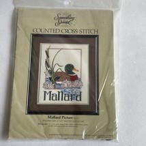 Something Special Counted Cross Stitch Kit Mallard Duck Picture 11x14 50331 - £5.97 GBP